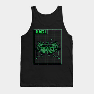 player one controller Tank Top